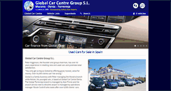 Desktop Screenshot of globalcarcentre.com
